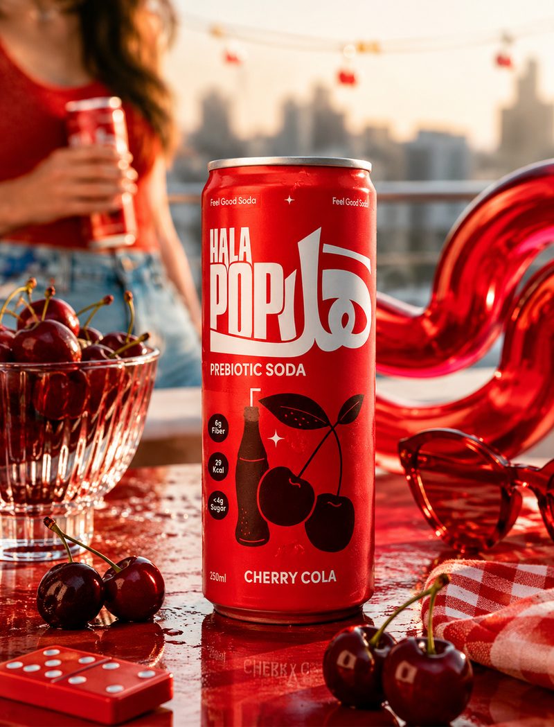 HalaPop Cherry Cola