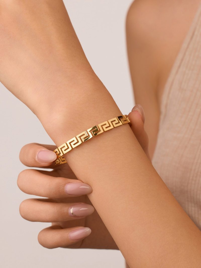 A Miramira gold-toned bracelet